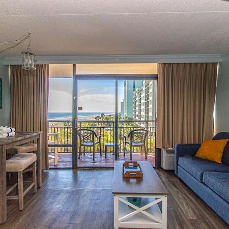 Oversized Ocean View Queen Suite With Beautiful Fireplace And Accents - Sleeps 4 Guests! Myrtle Beach Dış mekan fotoğraf